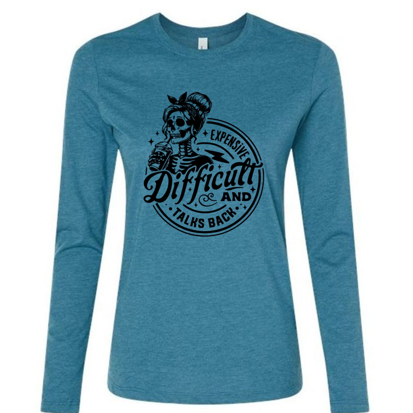 Heather Deep Teal - FRONT